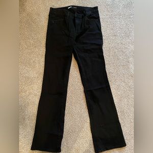 Old Navy Boot Cut Women’s Black Denim Pants—Size 8